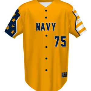 Navy Stars and Stripes (Gold)